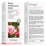 Esencia de Rosa con Ácido Hialurónico – Hidratación, Nutrición y Luminosidad en 30 ml